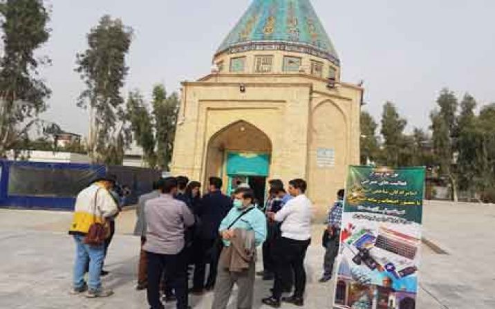 خبرنگاران قمی از فعالیت عمرانی در بقاع امامزادگان بازدید کردند خبرنگاران قمی از فعالیت عمرانی در بقاع امامزادگان بازدید کردند